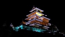 (FHD) 鶴ヶ城プロジェクションマッピング - はるか -  NHK大河ドラマ『八重の桜』