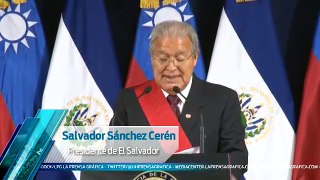 Presidente de Taiwán visita El Salvador