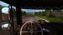 Euro Truck Simulator 2 - Daf XF 50keda Gameplay