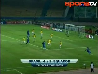 Perde Andre Santos'un asisti ile açıldı | Brezilya 4-2 Ekvator