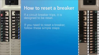 How to Reset a Breaker