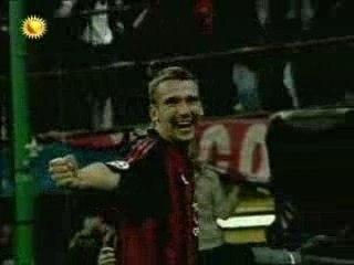 Goal Shevchenko Milan - Ajax 2-1