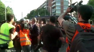 Disturbios en Barcelona(ciutadella) violacion libertad de prensa!!