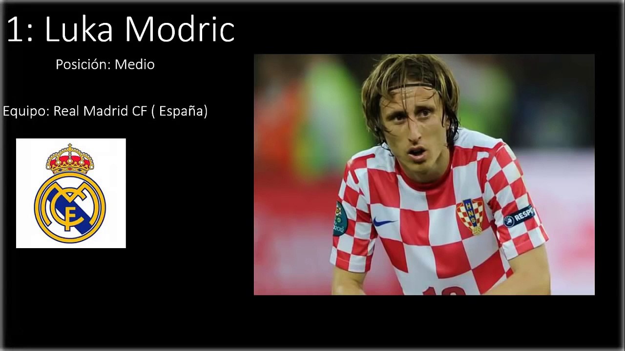 Los 2 Mejores jugadores de cada selección en el mundial Brasil 2014