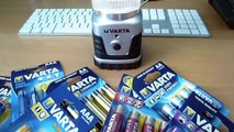 VARTA - 4 Watt LED Camping Lantern 3D - Varta Batteries