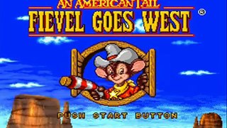 An American Tail: Fievel Goes West (SNES) Part 1