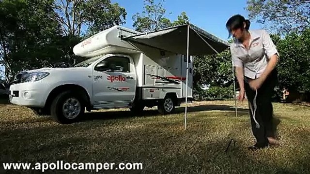 4wd Hire Adventure Camper part2 Show Through from Apollo Motorhomes