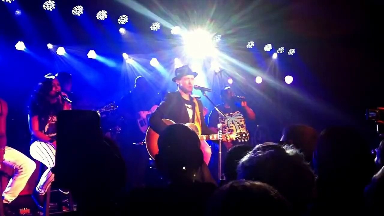 Justin Timberlake at the Myspace SXSW Show