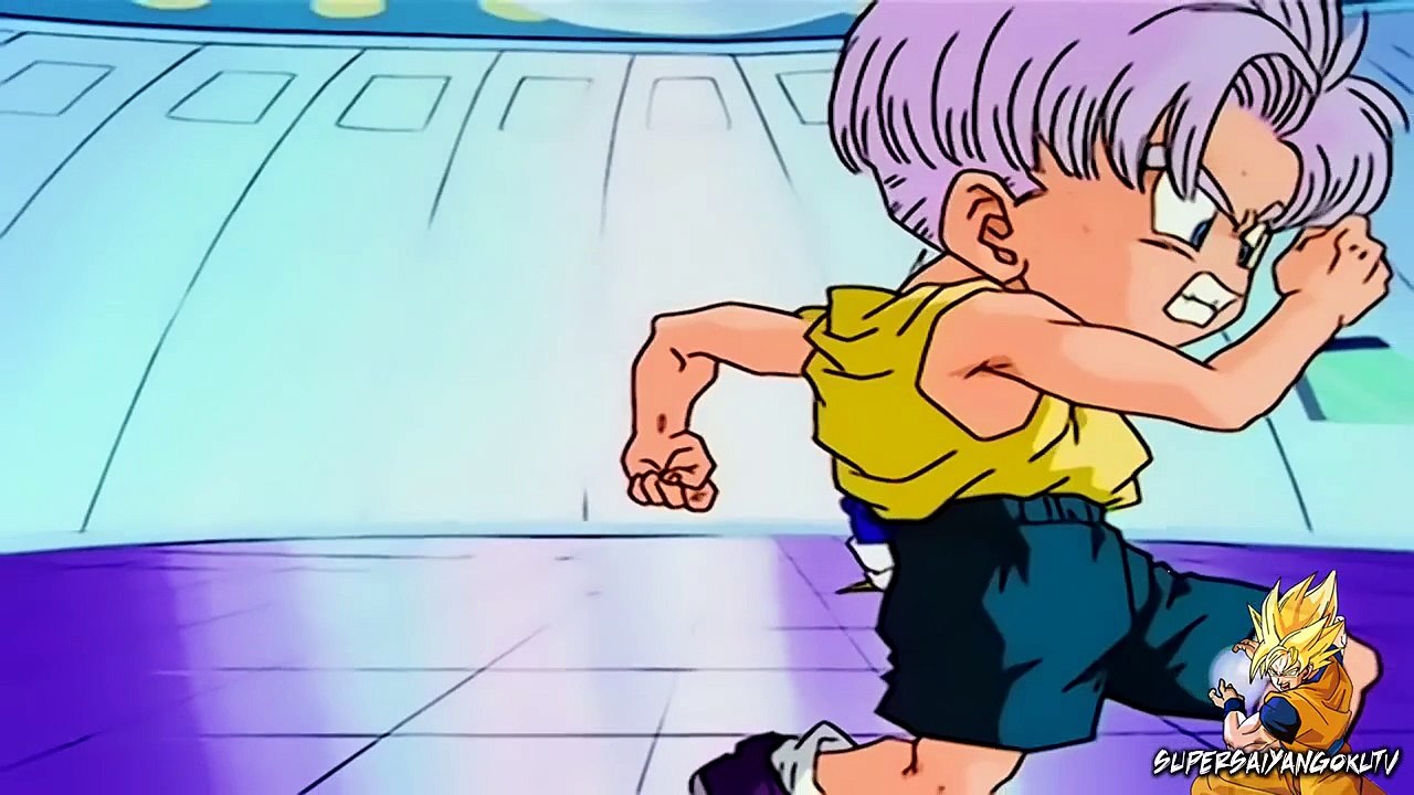 Kid Trunks Turns Super Saiyan for the First Time [Kid Trunks vs. Vegeta