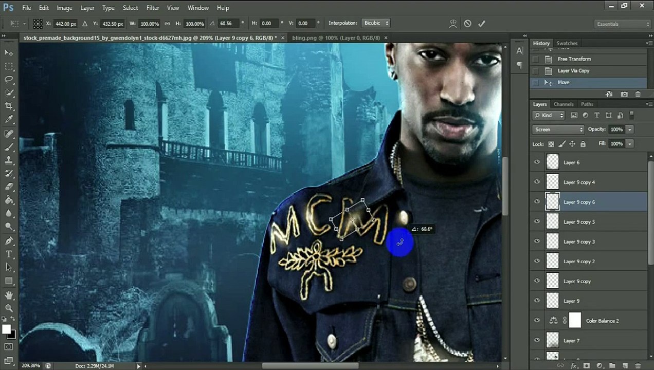 Photoshop Mixtape Cover Design "The Game"