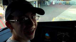 Jetblue Flight 775 BOS - AUA  (Cockpit footage included)