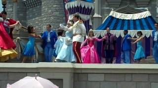 Cinderella Disney World Castle Show 2010 part 1 WDW