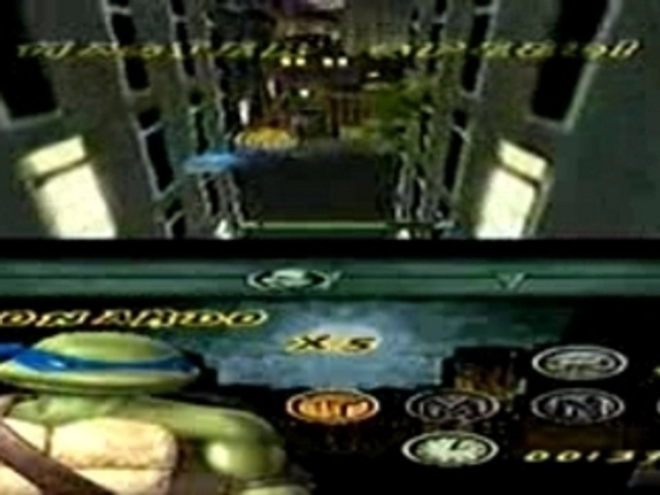 Tortue ninja sur Nintendo DS