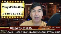 Cleveland Browns vs. New York Jets Pick Prediction NFL Pro Football Odds Preview 9-13-2015