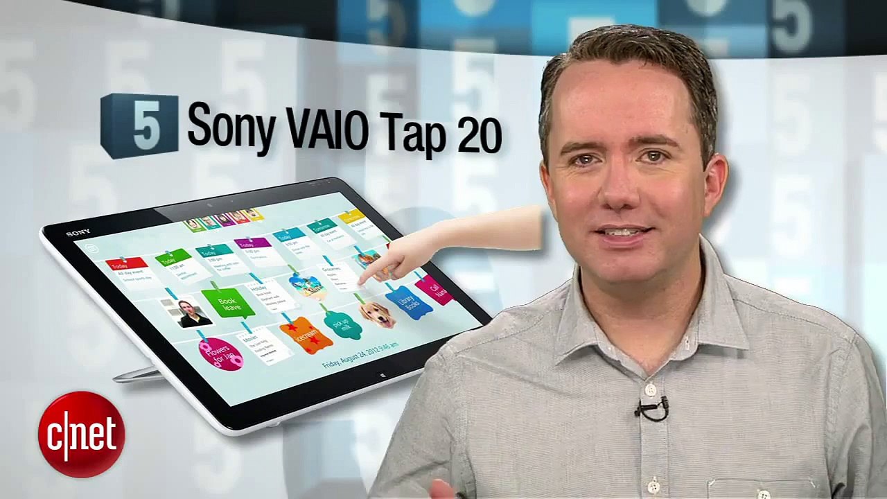 CNET Top 5 Hottest tech products (Fall 2012)