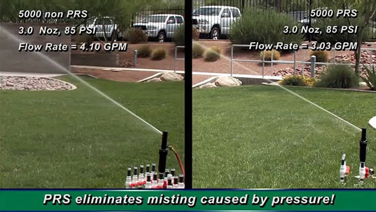 Rain Bird 5000PRS Rotor Vs Hunter PGP