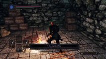 DARK SOULS™ II: SotFS Invader fight no lock on dual spears