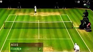 Federer Vs Hewitt- SF wimbledon 2005 Highlights