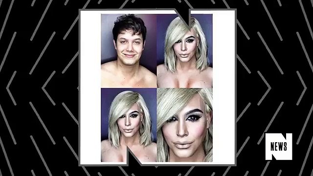 Man Uses Only Makeup to Morph Into Kim Kardashian, Beyoncé, and Many More Female Celebrities