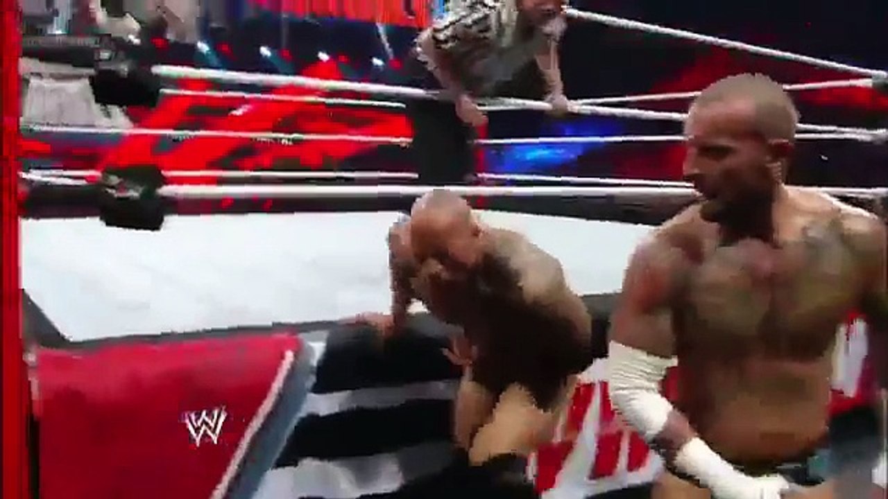 The Rock vs CM Punk