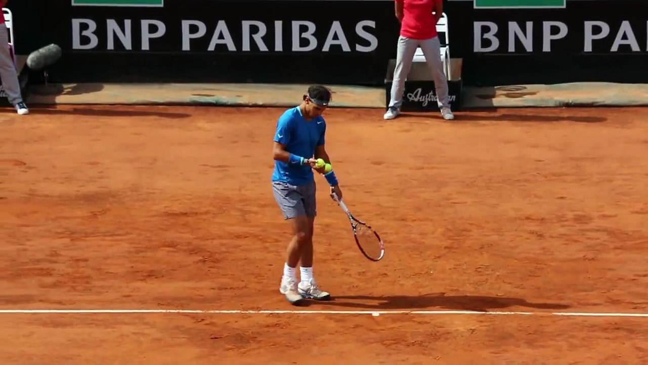 TUTTI I TIC DI RAFAEL NADAL 2014