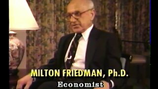 Milton Friedman - End The Drug War
