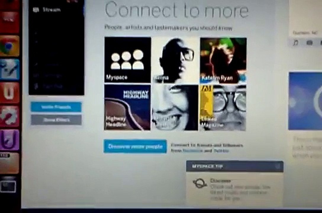 Access old pics on the new myspace