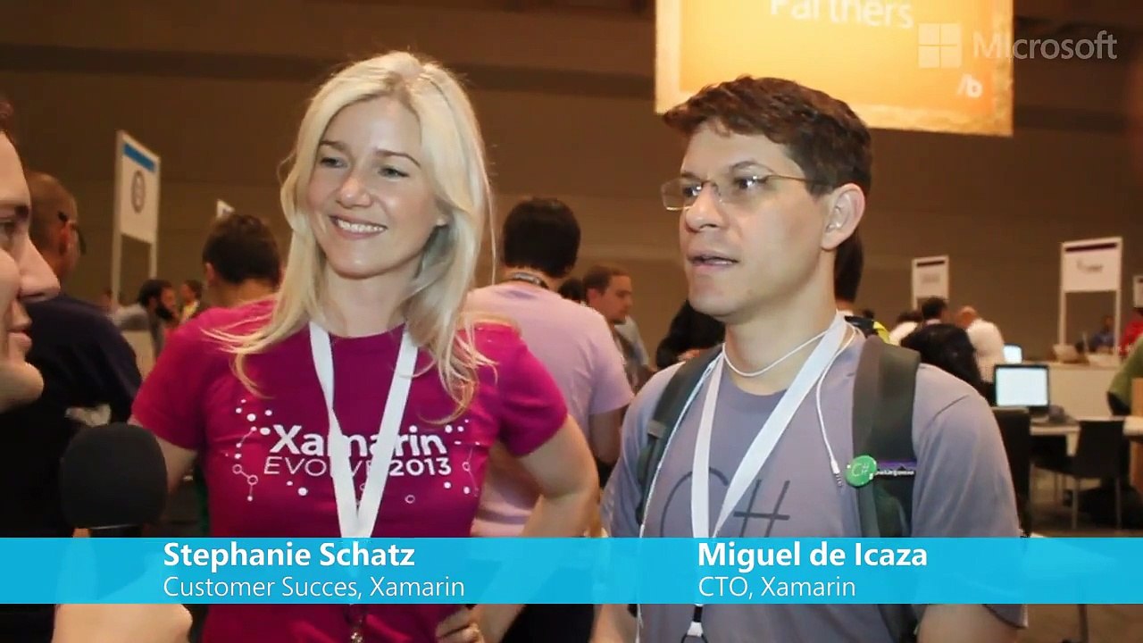 Miguel de Icaza y Xamarin en Build 2013