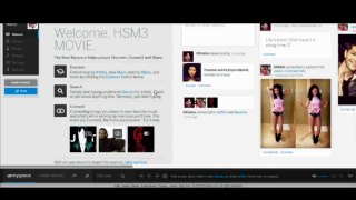 HSM - Myspace Signing Up