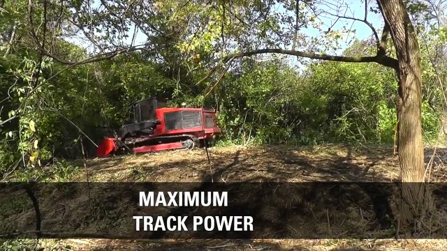 Tractor Mulcher - FTX128L Compact Mulching Tractor - Fecon