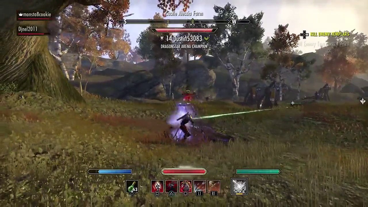 [PS4] ESO PvP V14 Stam NB 1vX
