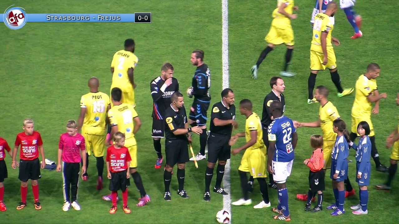 J6 National 2015 - 2016 : RC Strasbourg - EFC Fréjus Saint-Raphaël