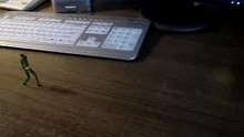 Man on table