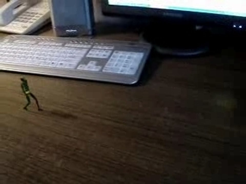 Man on table