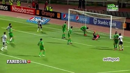 مشاهده اهداف وفاق صطيف ومولوديه العلمه في دوري ابطال افريقيا 2-2  بتاريخ 11/09/2015