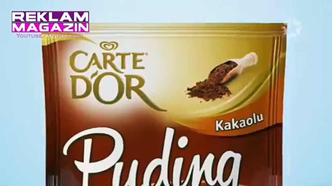 Carte d Or Puding Oyun Hamuru Hediyeli Reklamı