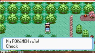 pokemon ruby part 4 firts evolution and first gym