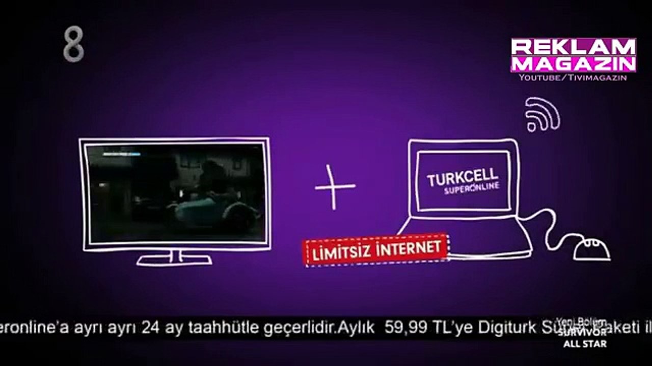 Digiturk Limitsiz Internet Kampanyası Reklamı