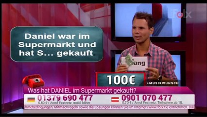 Folx Quiz: Daniel war im Supermarkt (16.06.2015)