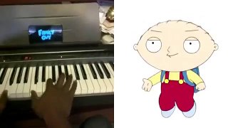 Family Guy Piano cover thru Google Glass