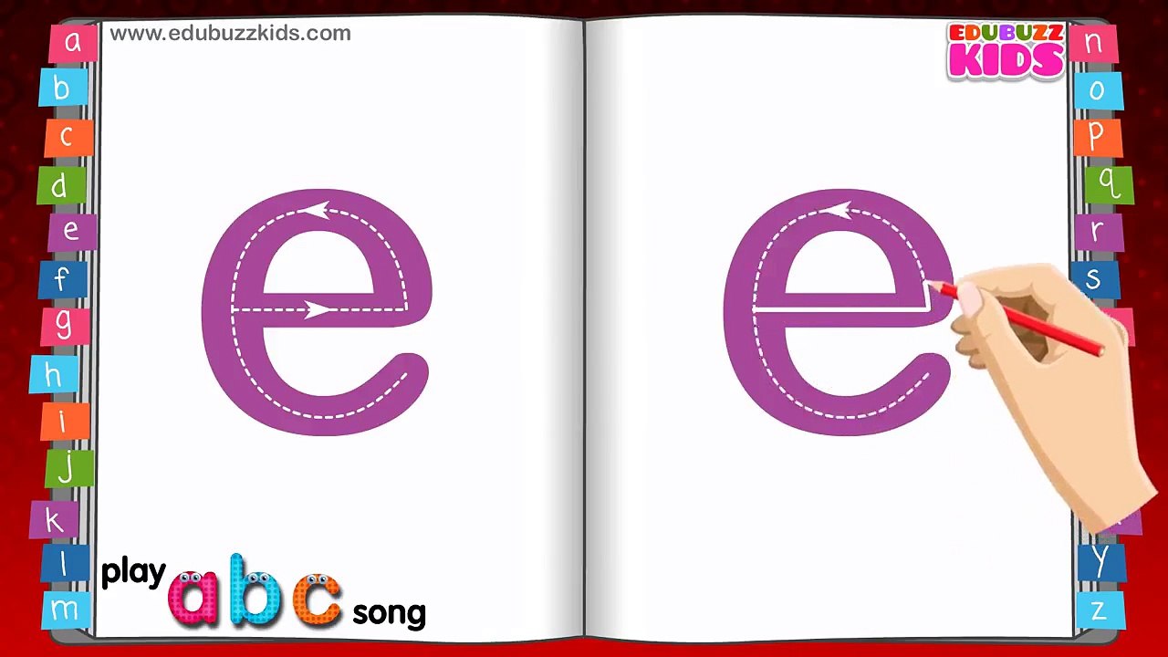 Learn to Write lowercase Alphabet for Kids   ABC Songs for Children