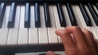 Allah ta moulana piano tutorial by : Walid Boussrif