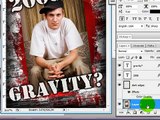 Edgy Grunge Sports/Senior Photoshop Template Tutorial