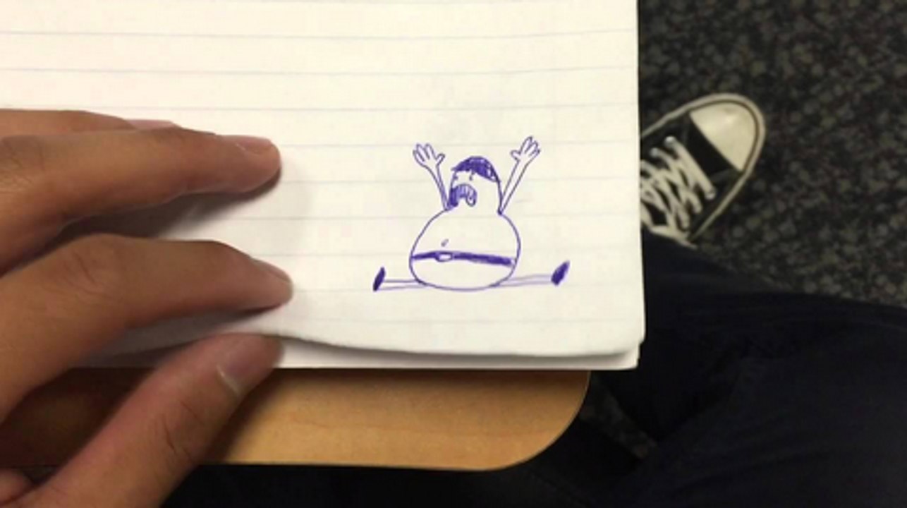 This College Student Is Well On His Way To Becoming A Master Doodler