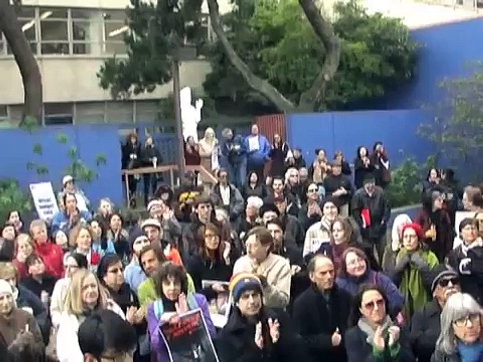 Stop The Scam! CCSF AFT2121 Faculty/Students/Supporters of Pub Ed Protest Chancellor Privatization