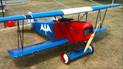 Balsa USA 3rd Scale Fokker DVII Long Island WWI Dawn Patrol 2014