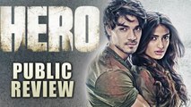 'Hero' Public REVIEW | Sooraj Pancholi | Athiya Shetty | #LehrenTurns29