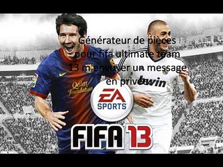 Générateur de pièces fifa 13 ultimate team