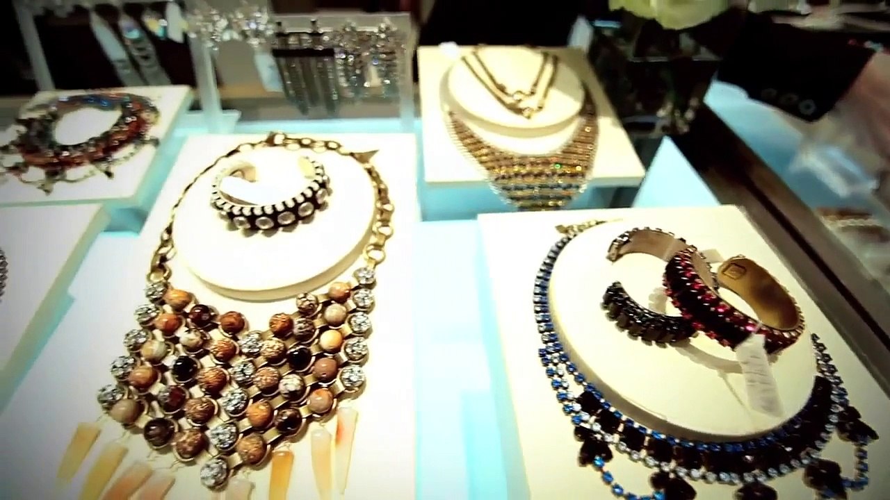 Sidewalk Hustle visits with Dannijo at Holt Renfrew