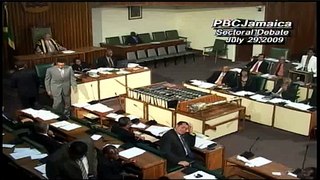 Lisa Hanna Parliament  speech pt.1 0f 4 july 2009